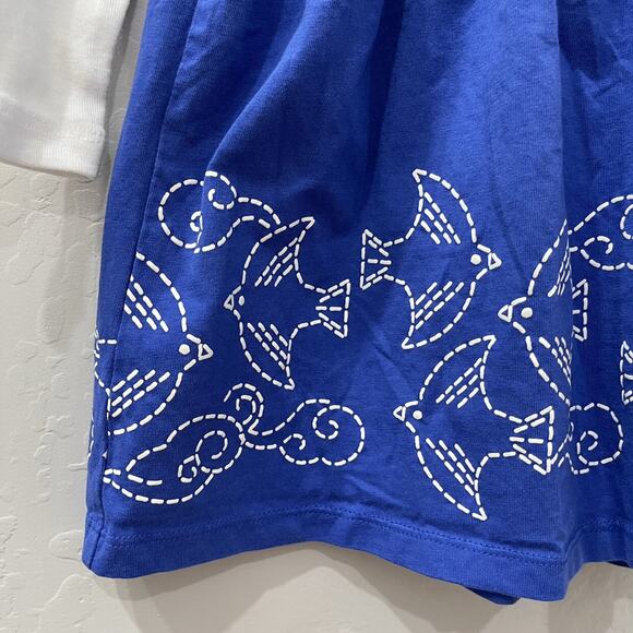 Tea Collection Ravens Layered Sleeve Baby Dress - Picture 4 of 9